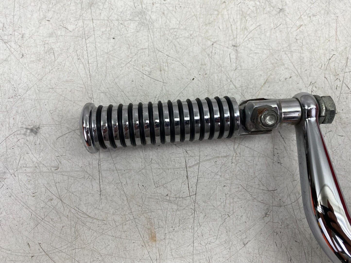 2001 Harley Davidson Sportster Highway Peg & Mounting Bracket Chrome
