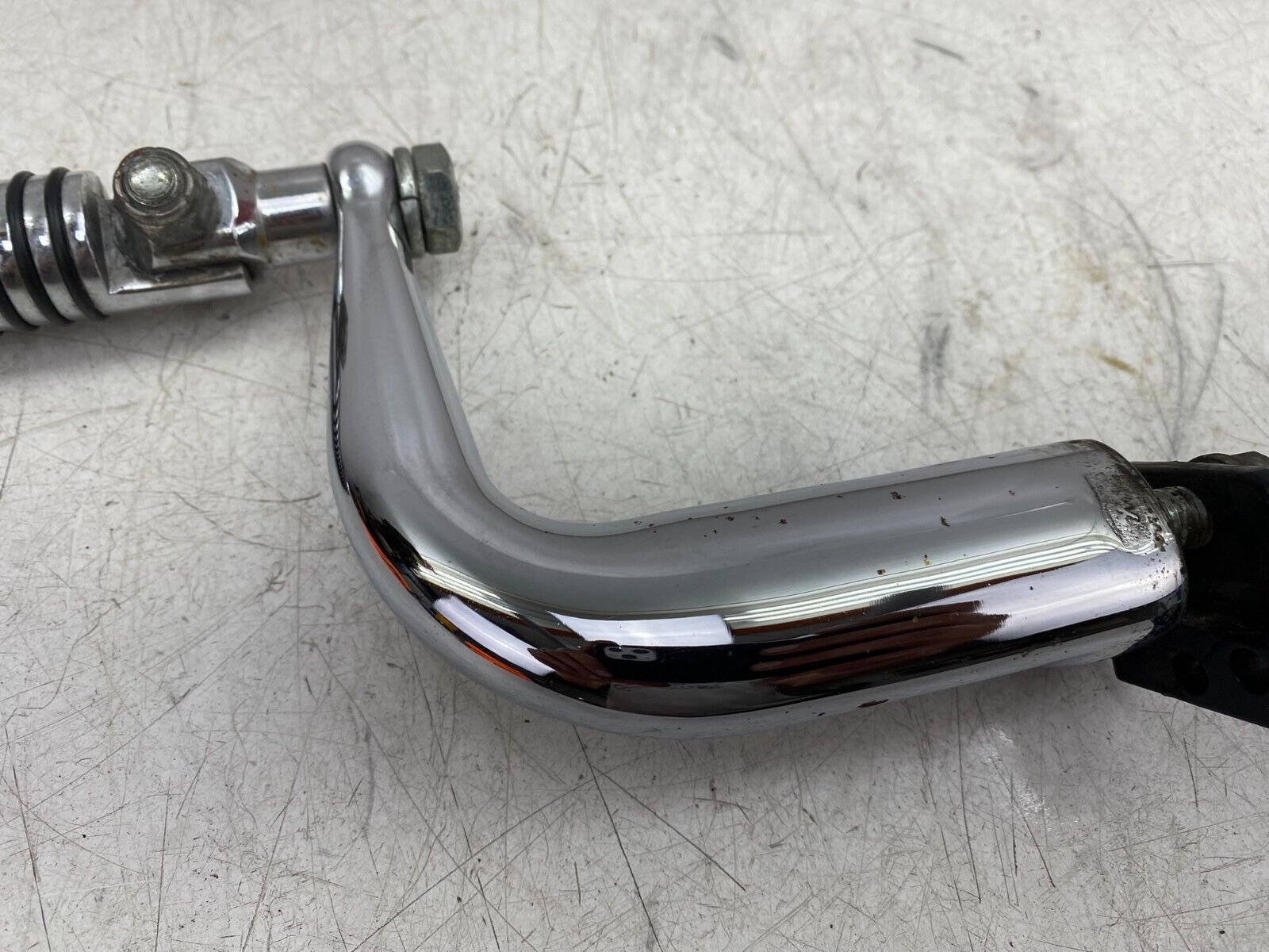 2001 Harley Davidson Sportster Highway Peg & Mounting Bracket Chrome