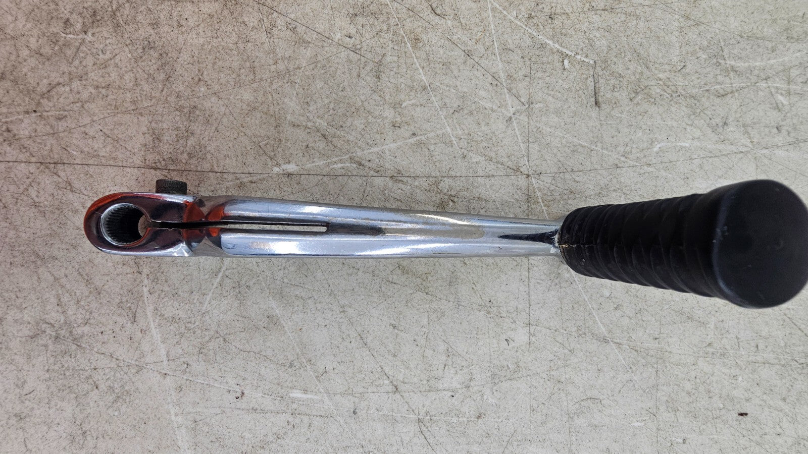 2000 HARLEY FLH ROADKING Chrome Heal Toe Shifter Shift Lever Linkage