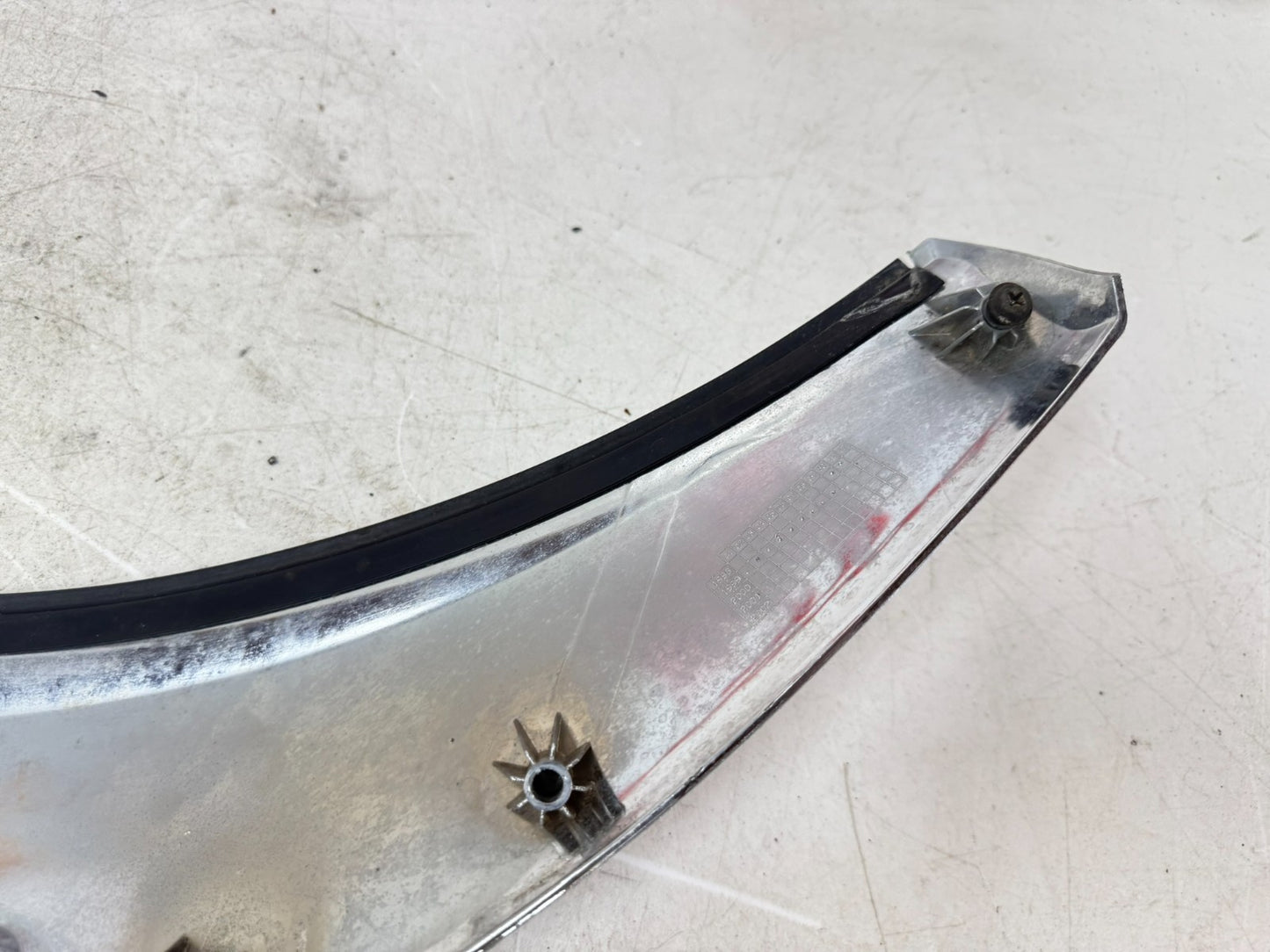 2001 HONDA VALKYRIE INTERSTATE Upper Fairing Windshield Trim Garnish Chrome