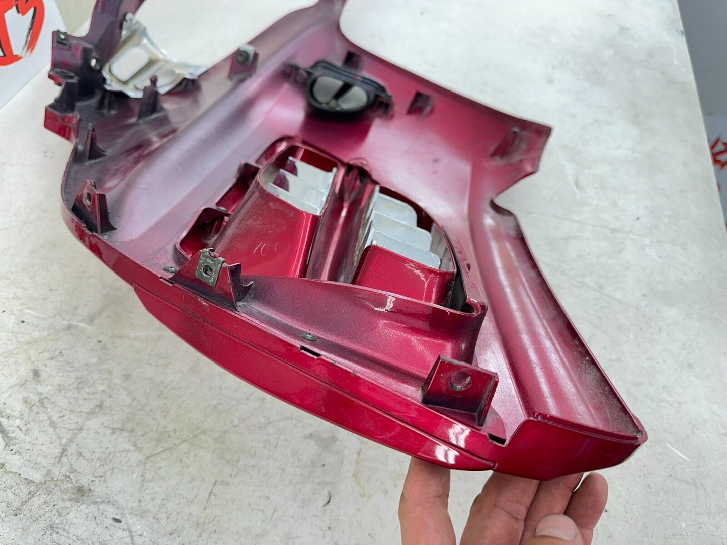 2004 Honda Goldwing GL1800 Red Left Side Headlight Mid Fairing Cowl Panel
