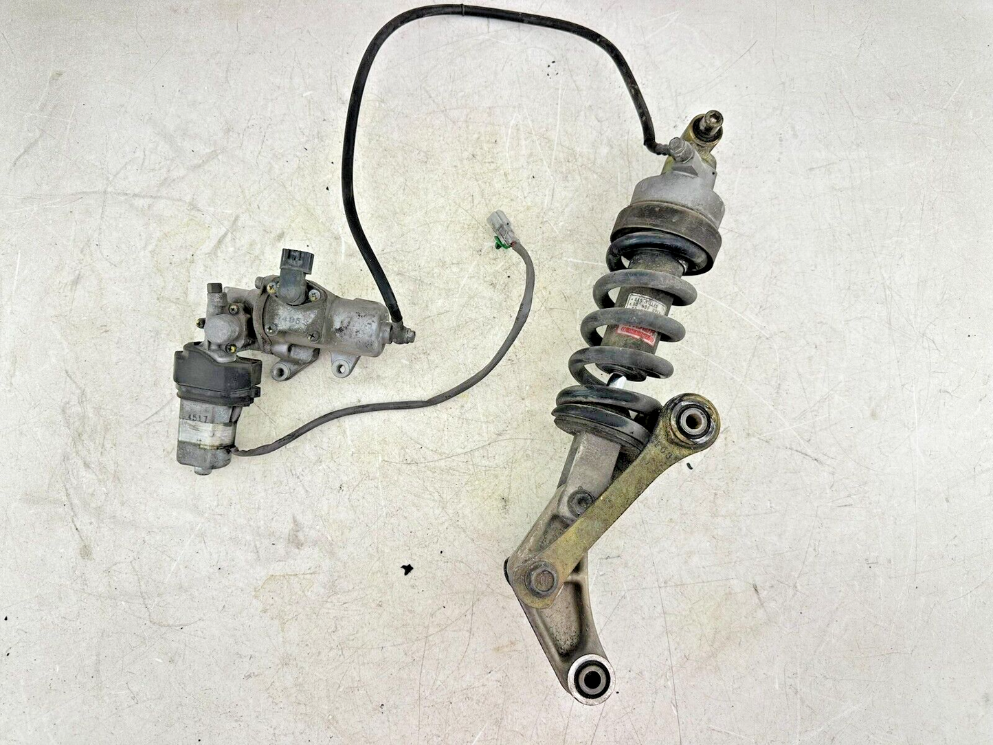 2004 Honda Goldwing GL1800 Rear Shock Suspension + Air Compressor