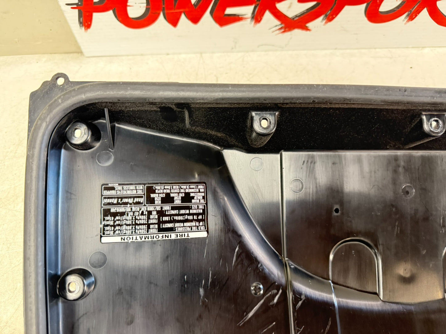 2002 Honda Goldwing GL1800 Inner Trunk Box Lid