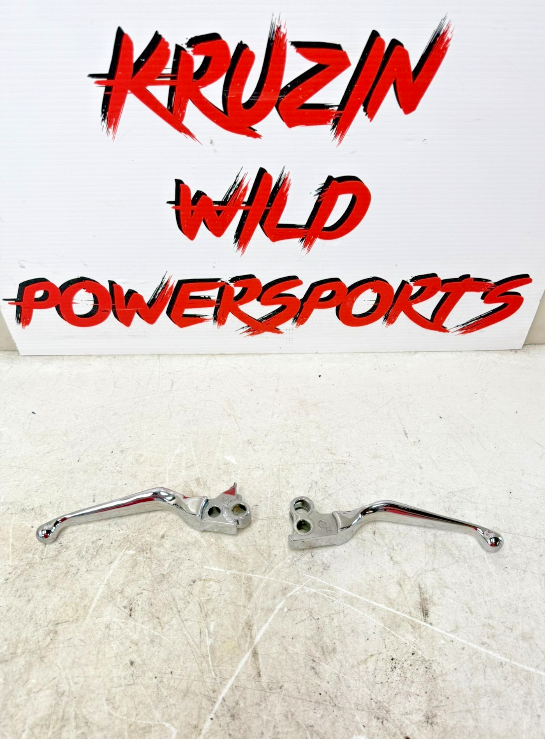 1997 HARLEY DAVIDSON SOFTAIL Chrome Front Brake & Clutch Lever