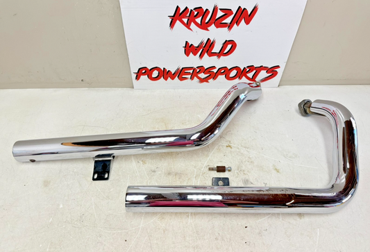 2003 Harley Davidson Sportster Front Rear Exhaust Header Head Pipe