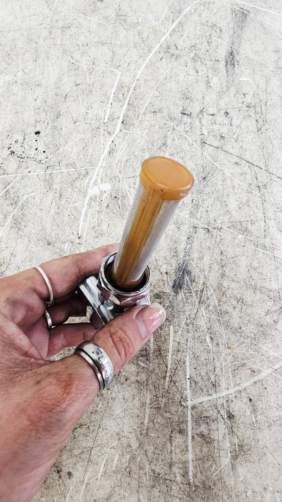 2001 Harley Davidson Sportster Fuel Gas Tank Petcock Shut-Off Valve