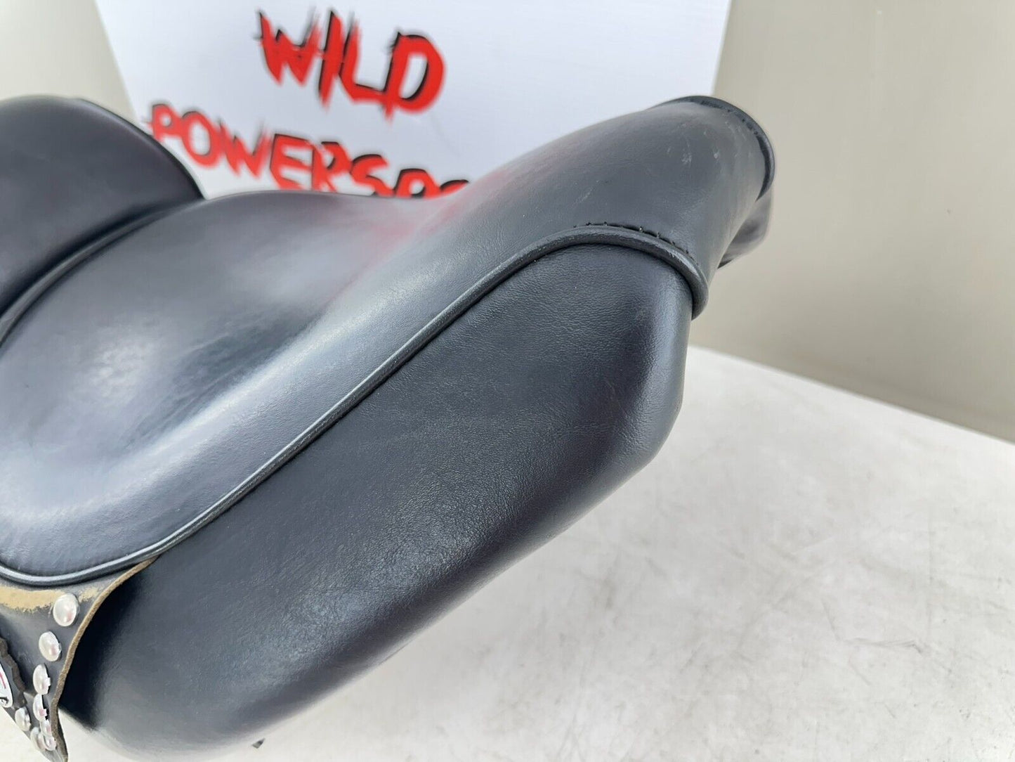 1995 HARLEY SOFTAIL Driver Passenger Seat Saddle 2 Up Studded