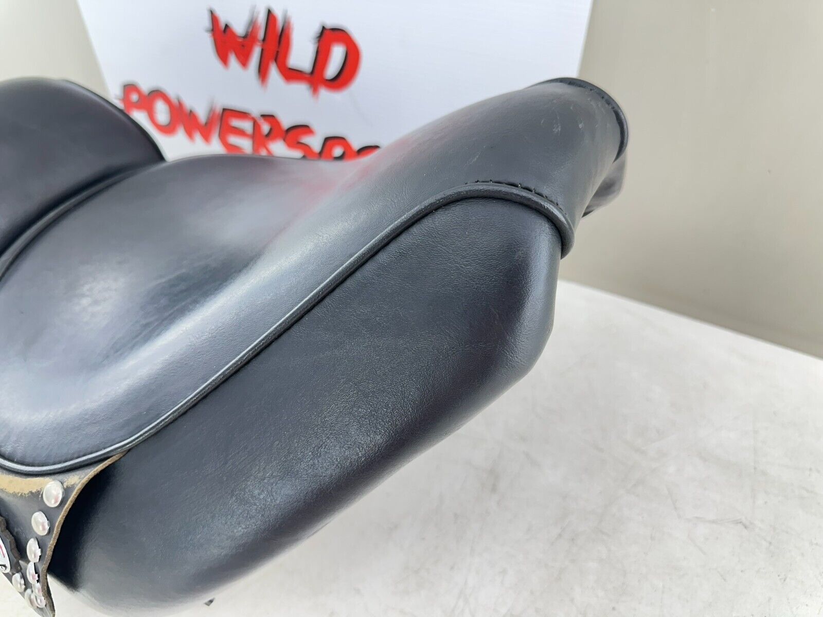 1995 HARLEY SOFTAIL Driver Passenger Seat Saddle 2 Up Studded
