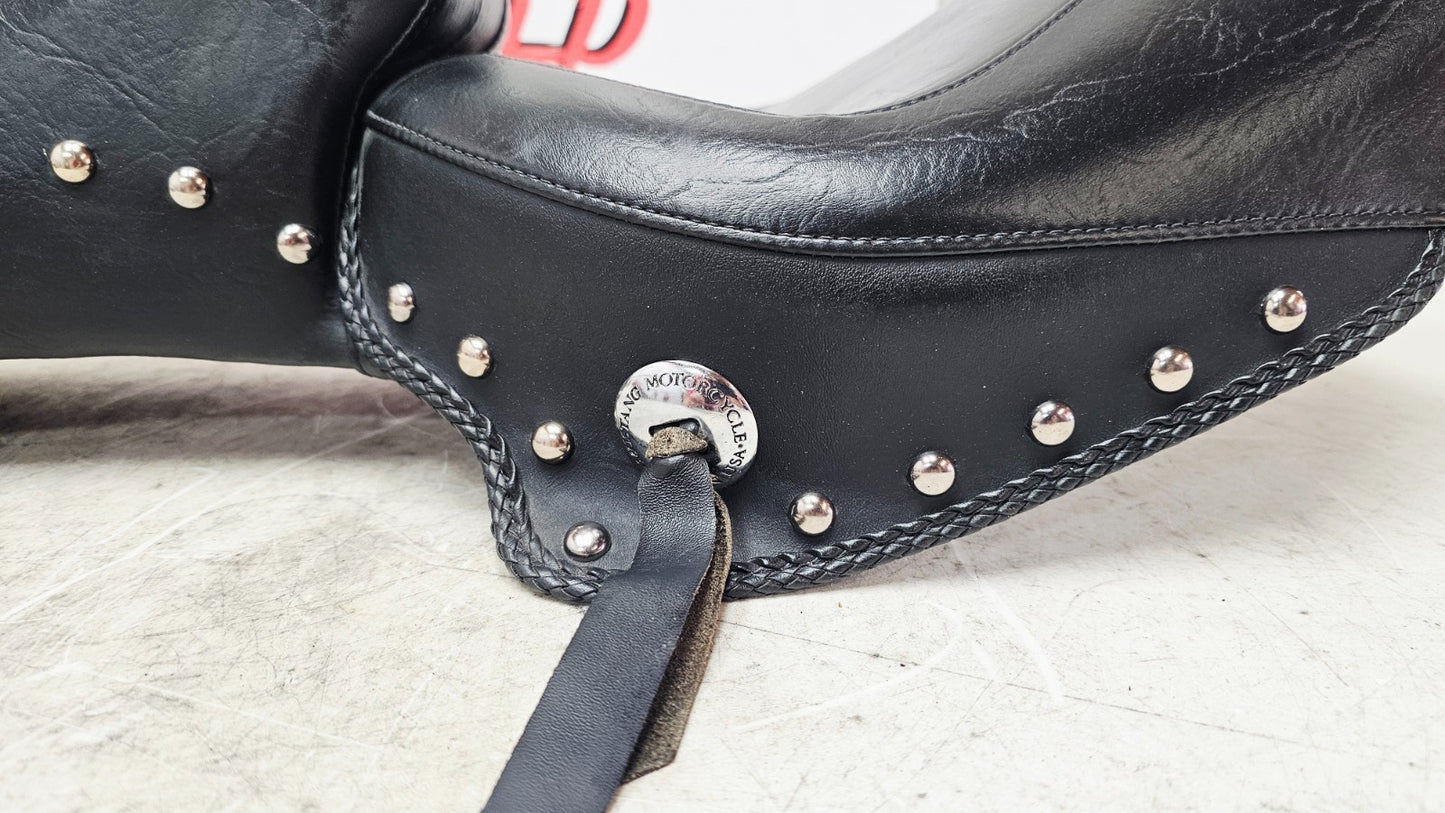 1990 Harley FXR FXRT FXRD FXRS FXLR FXRC Mustang Seat Saddle 2 UP Studded NICE
