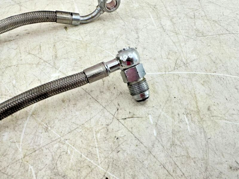 1999 HARLEY FLH ELECTRA GLIDE OEM HD Braided Fuel Lines Pipes