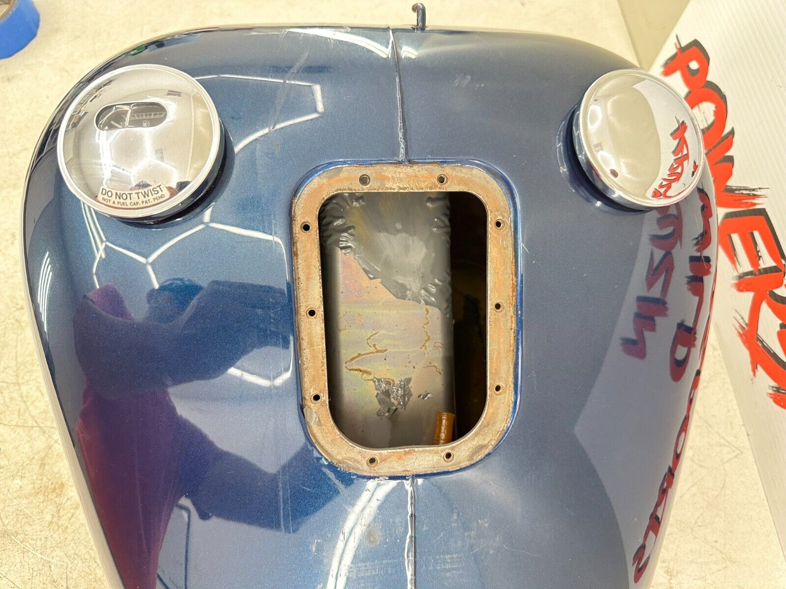 2002 HARLEY SOFTAIL OEM HD EFI Gas Fuel Tank Nice Paint