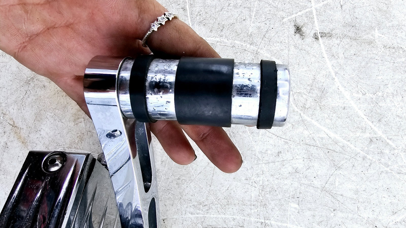 1988 HARLEY SOFTAIL Chrome Billet Forward Control Kit