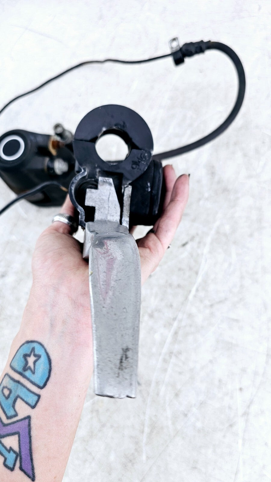 1999 HARLEY SOFTAIL Brake Master Cylinder Braided Hose Caliper