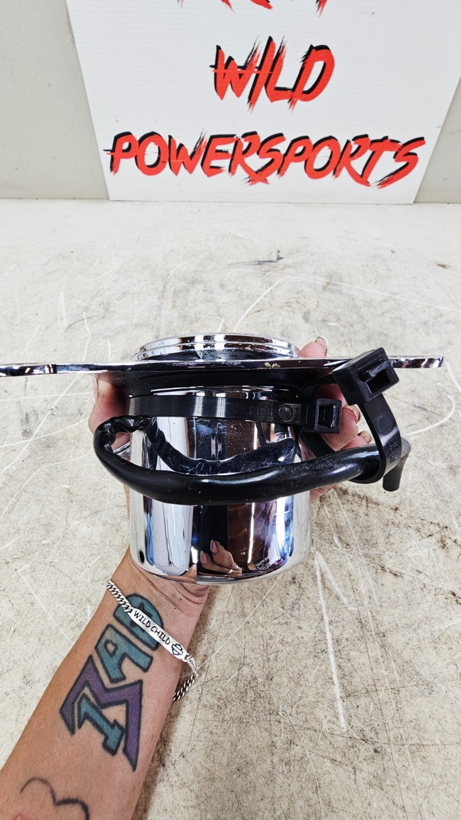 1996 HARLEY SOFTAIL RPM Tach Tachometer Gauge Mounting Bracket