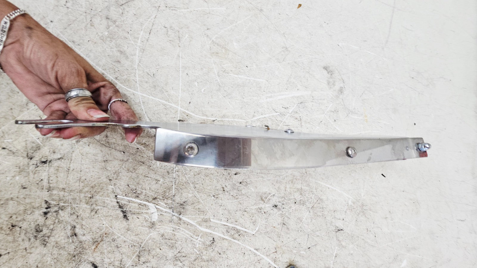 2002 HARLEY SOFTAIL Detachable Windshield Mount Bracket Hardware