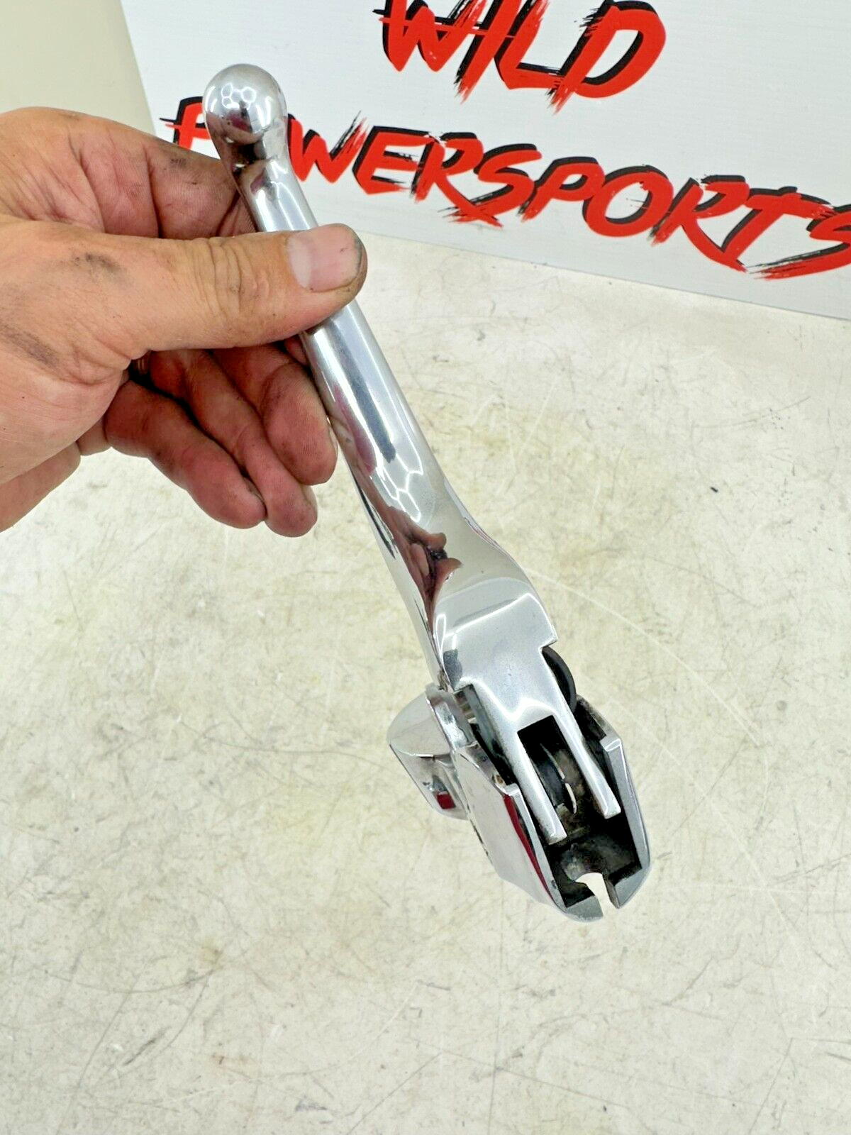 1999 HARLEY SOFTAIL Clutch Lever + Perch Chrome