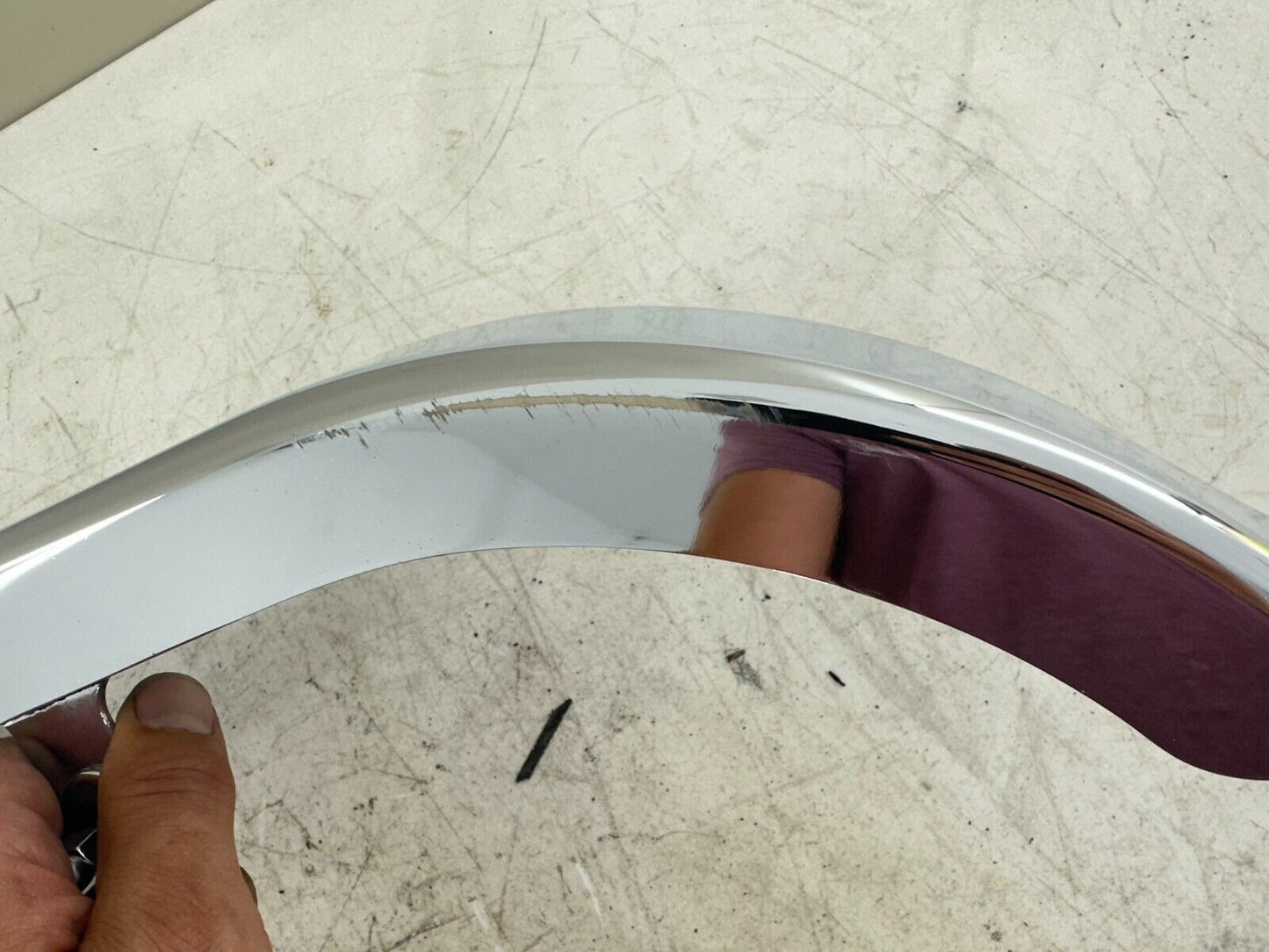 2003 HARLEY DAVIDSON SOFTAIL Chrome Upper Belt Guard Cover