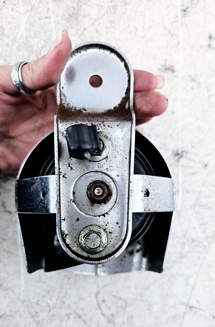 2002 HARLEY ELECTRA GLIDE Horn & Chrome Cover