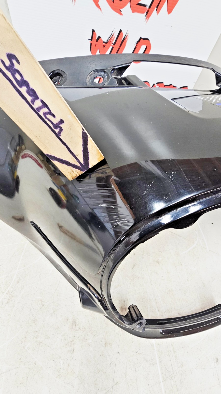 2000 HONDA VALKYRIE INTERSTATE Main Headlight Fairing Cowl Batwing