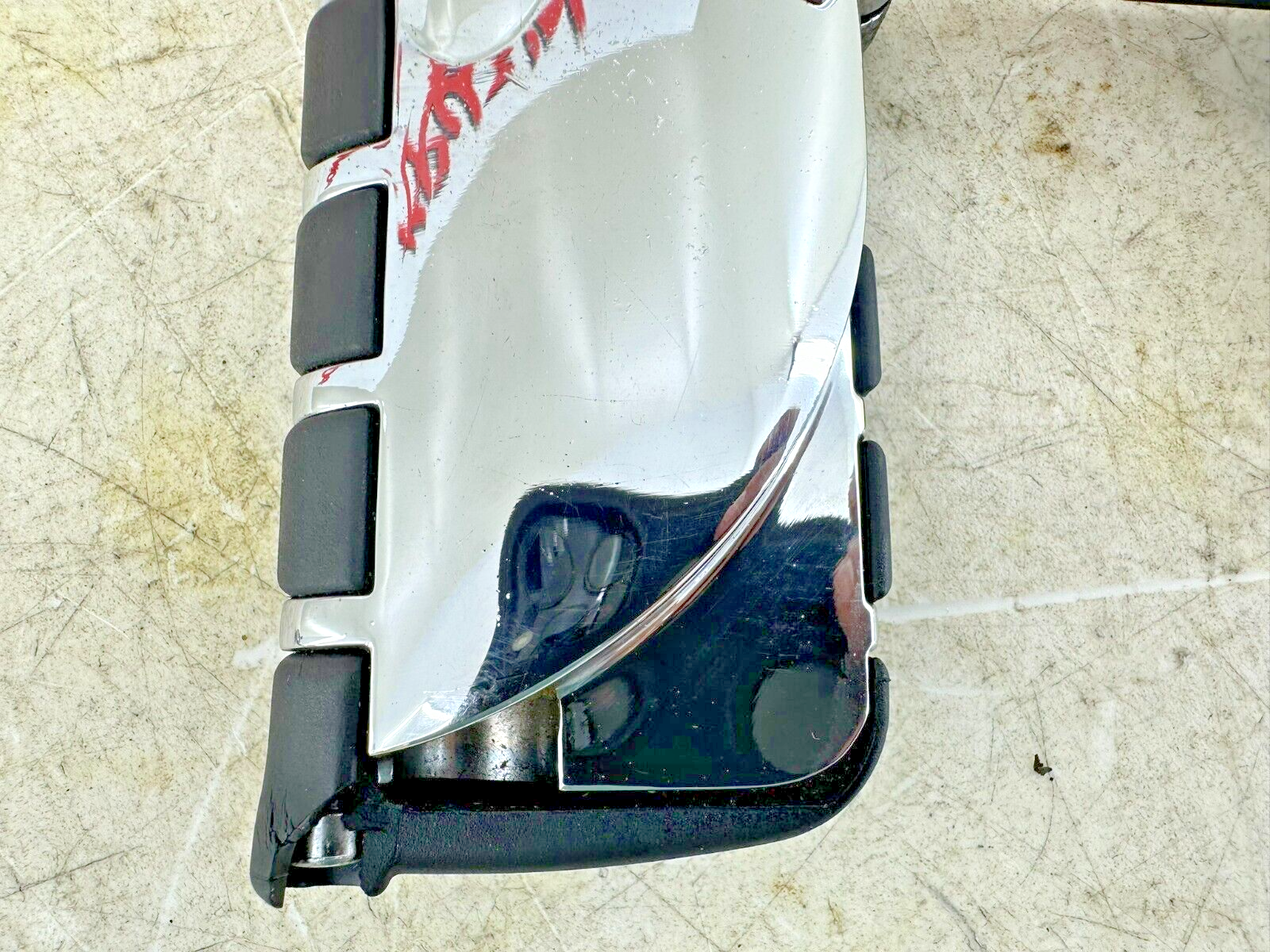 1999 HARLEY SOFTAIL Chrome Kuryakyn Transformer Footpegs + MTG Bracket