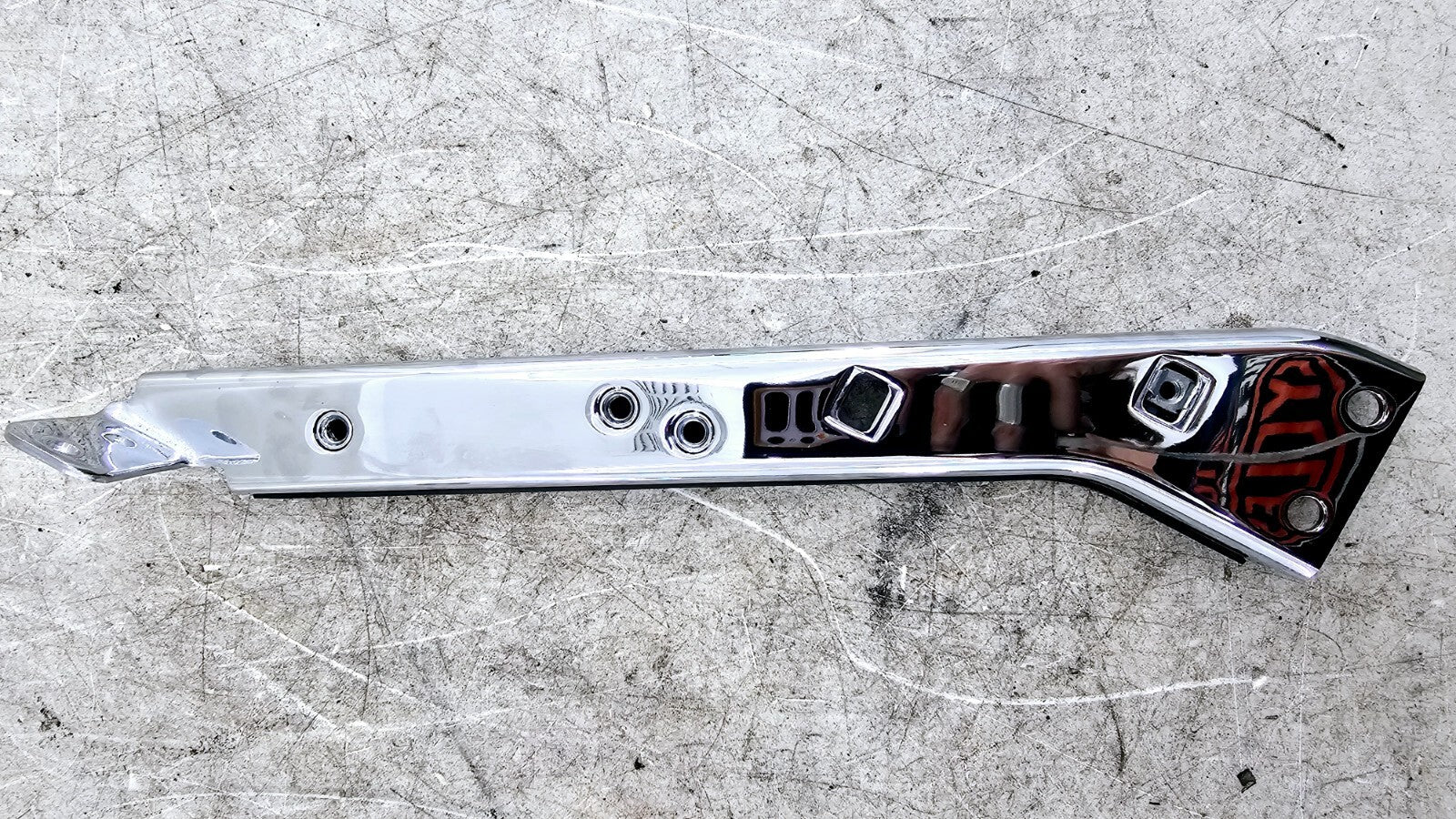 1998 HARLEY FLH ROADKING Chrome Saddlebag & Crash Bar Mounting Arms Frame