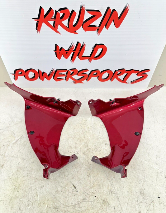 2004 Honda Goldwing GL1800 Red Right Left Inner Cowling Fairing Filler Panel