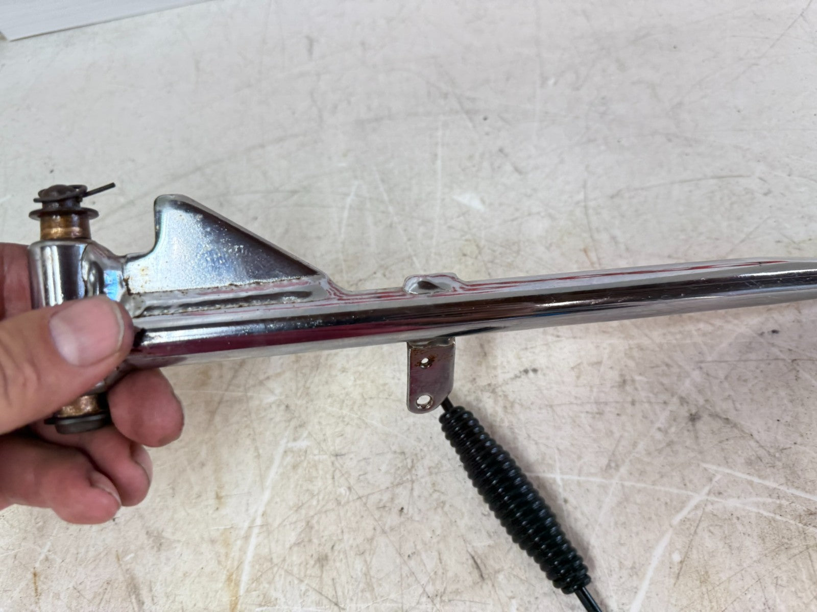 2003 Harley Davidson Sportster OEM Left Side Jiffy Kick Stand & Spring