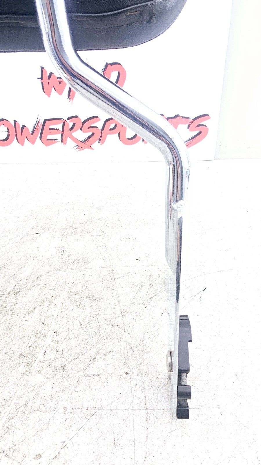 1998 HARLEY FLH ROADKING Quick Release Sissy Bar Passenger Backrest Pad