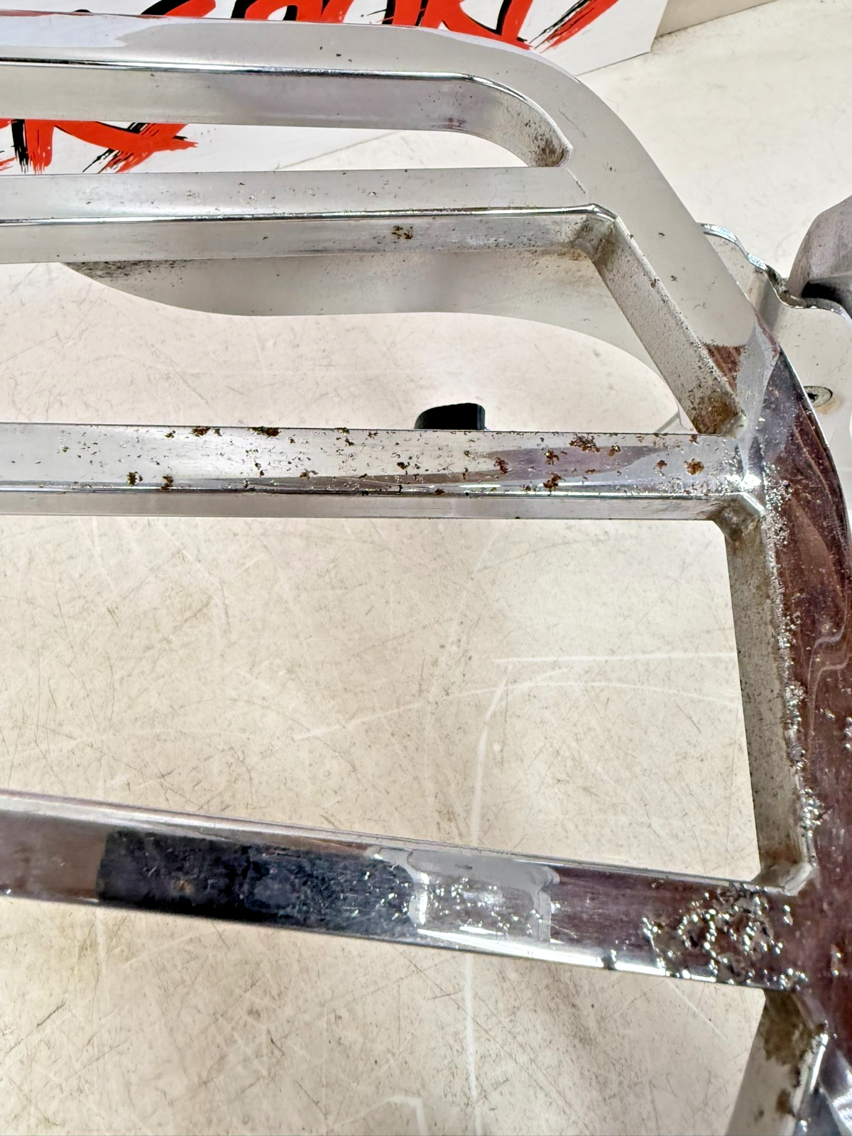 1997 HARLEY DAVIDSON SOFTAIL Backrest Rear Sissy Bar Luggage Rack