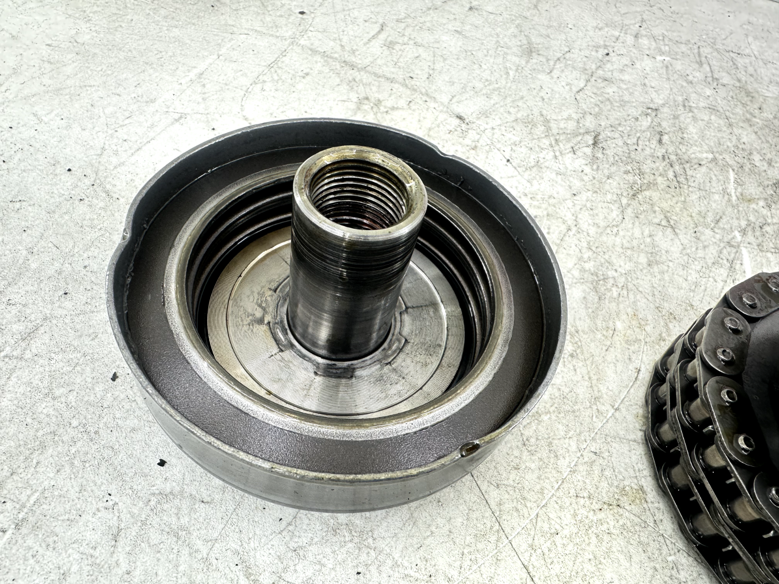 2003 HARLEY ELECTRA GLIDE classic Primary Clutch Chain Compensator Jack Shaft