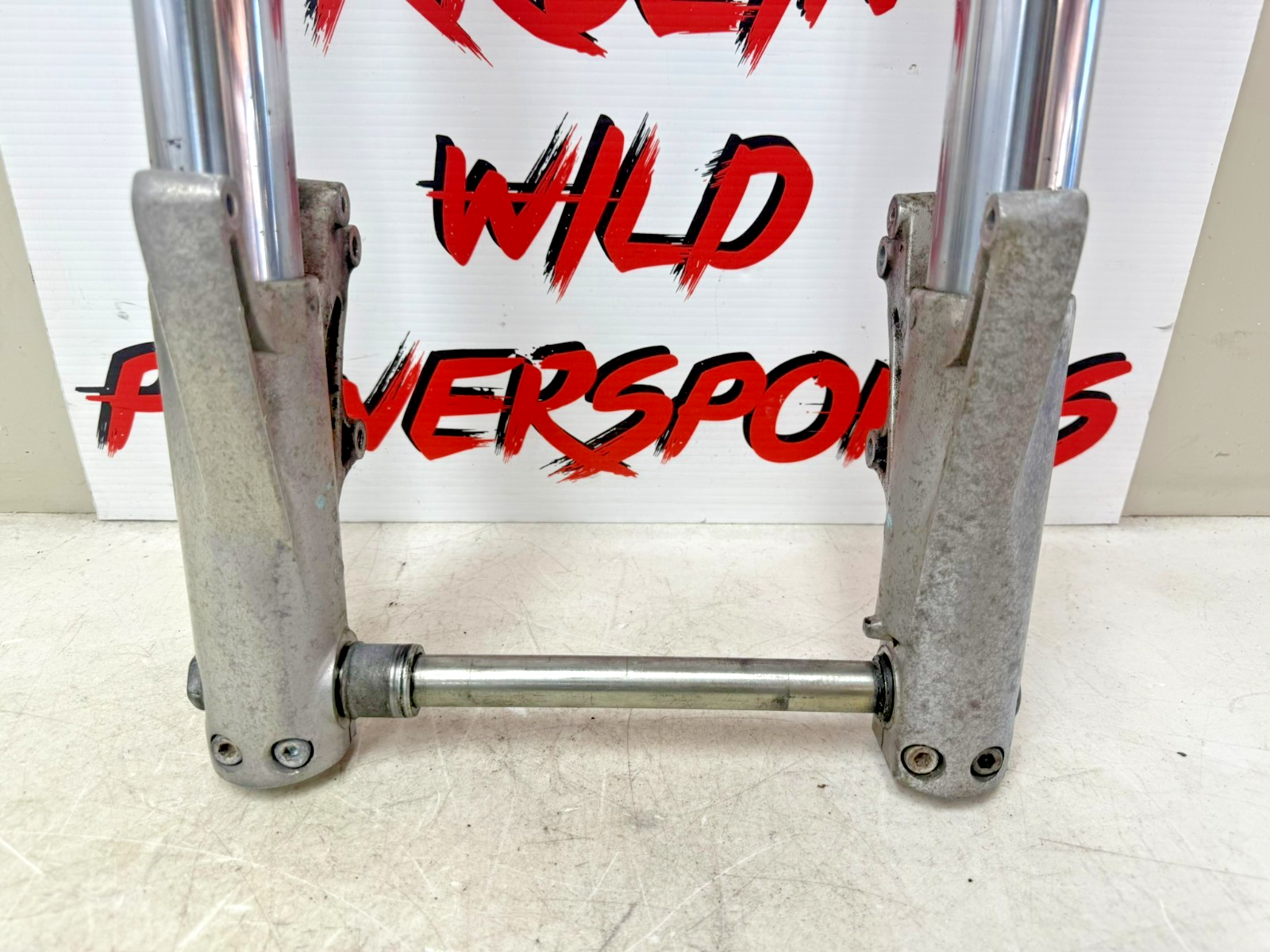 2001 HONDA VALKYRIE INTERSTATE Front End Forks Triple Tree Clamp Straight