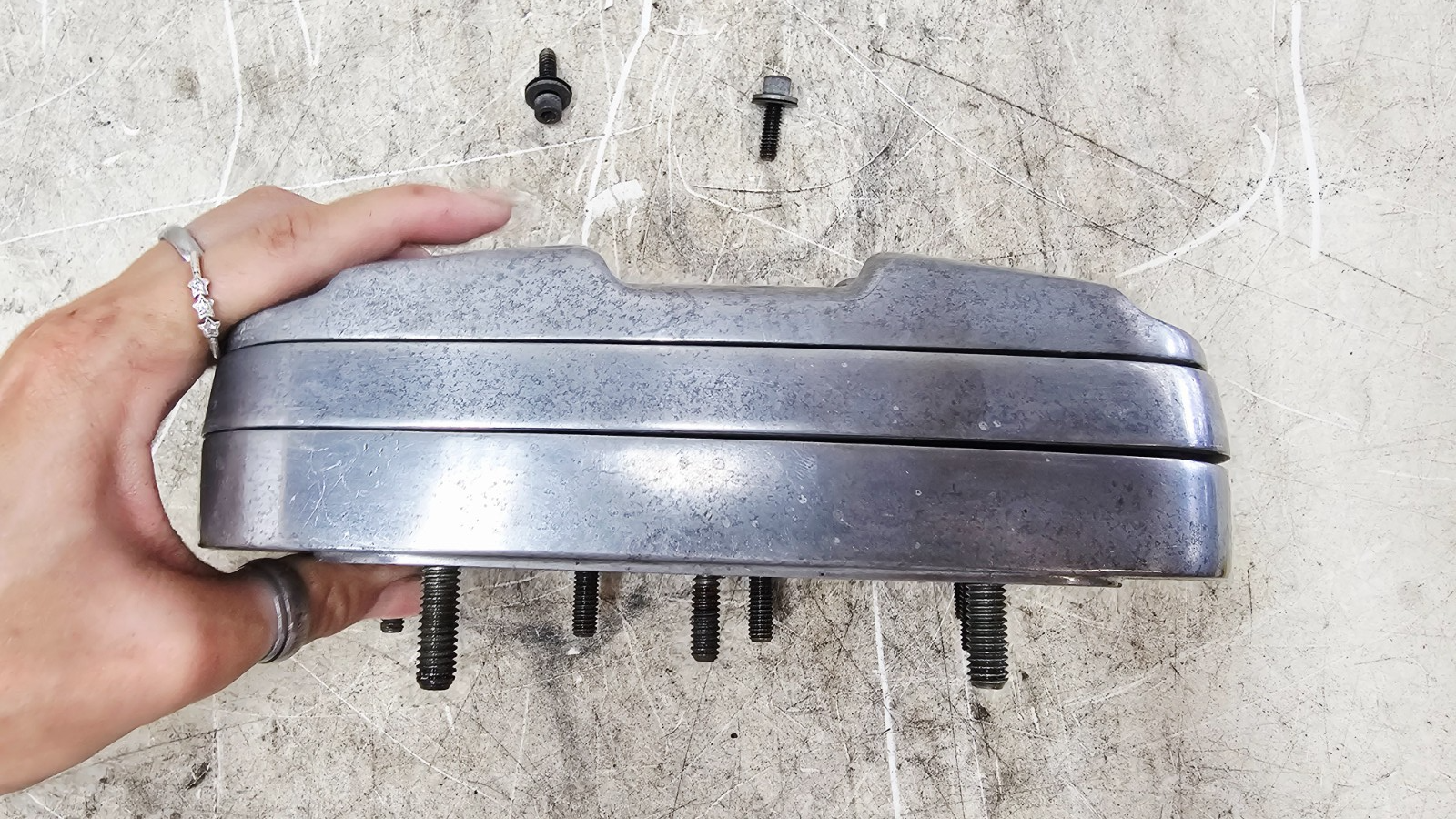 2001 Harley Davidson Sportster Cylinder Head Cover Rocker Box 17581-85