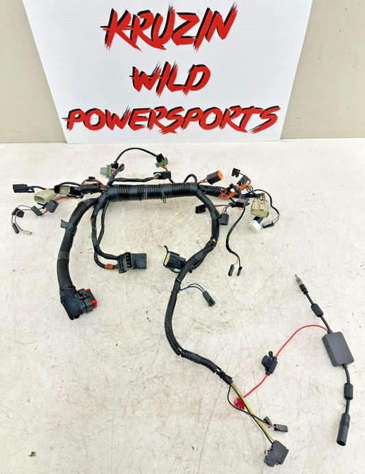 2007 Harley Electra Glide CVO Fairing Batwing Wire Wiring Interconnect Harness