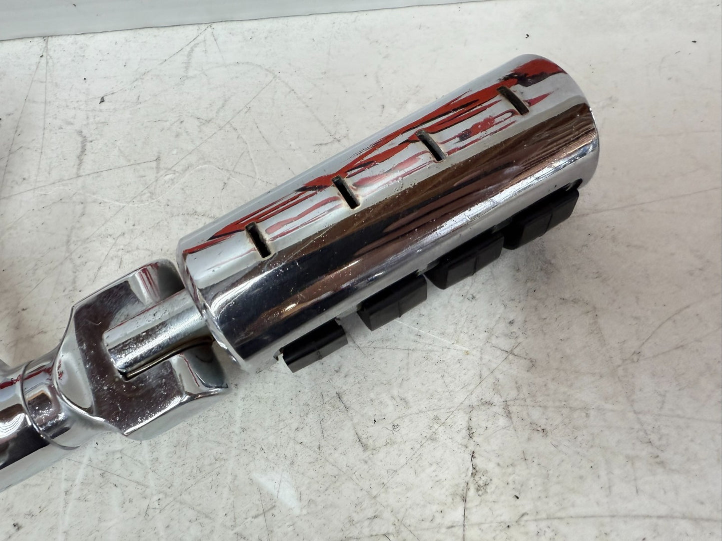 2003 HARLEY ELECTRA GLIDE Chrome Highway Foot Pegs Foot Rest OEM HD