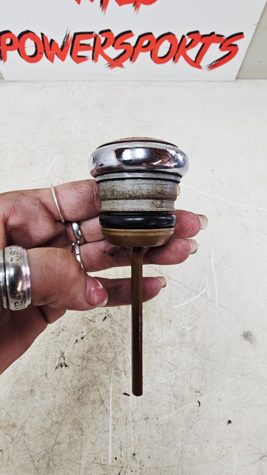 2002 HARLEY SOFTAIL Oil Reservoir Tank Cap Dipstick