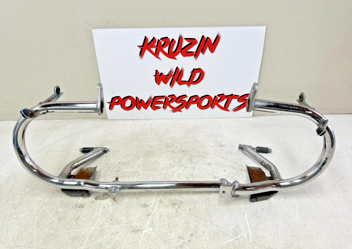 2001 HONDA VALKYRIE INTERSTATE Engine Motor Guard Crash Bars Pod Mount Chrome