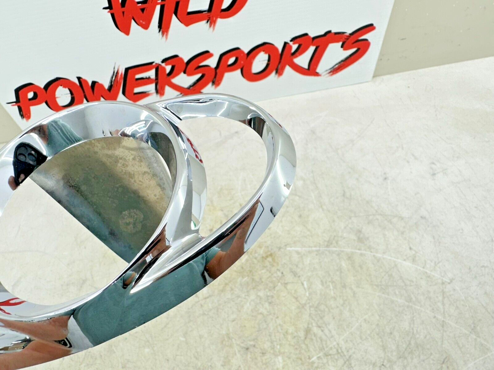 2003 Harley Davidson V Rod VRSCA Chrome Gauge Cluster Cover Bezel Speedo Meter