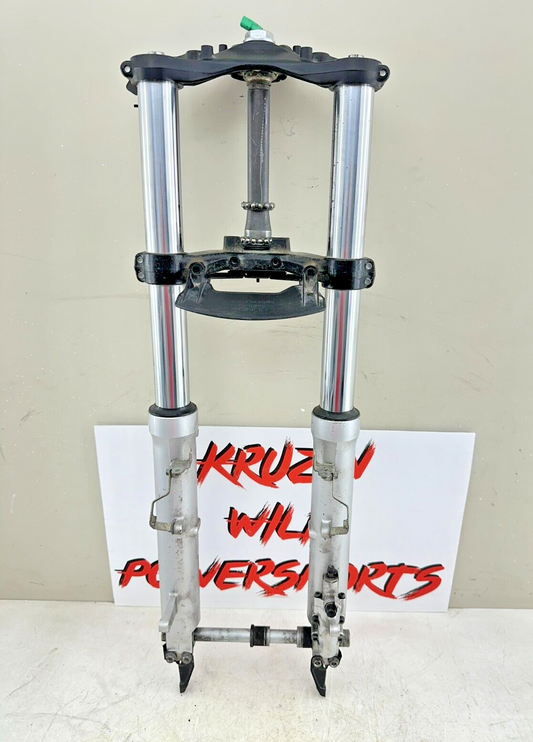 2004 Honda Goldwing GL1800 Forks Triple Top Clamp Front End W/ Axle