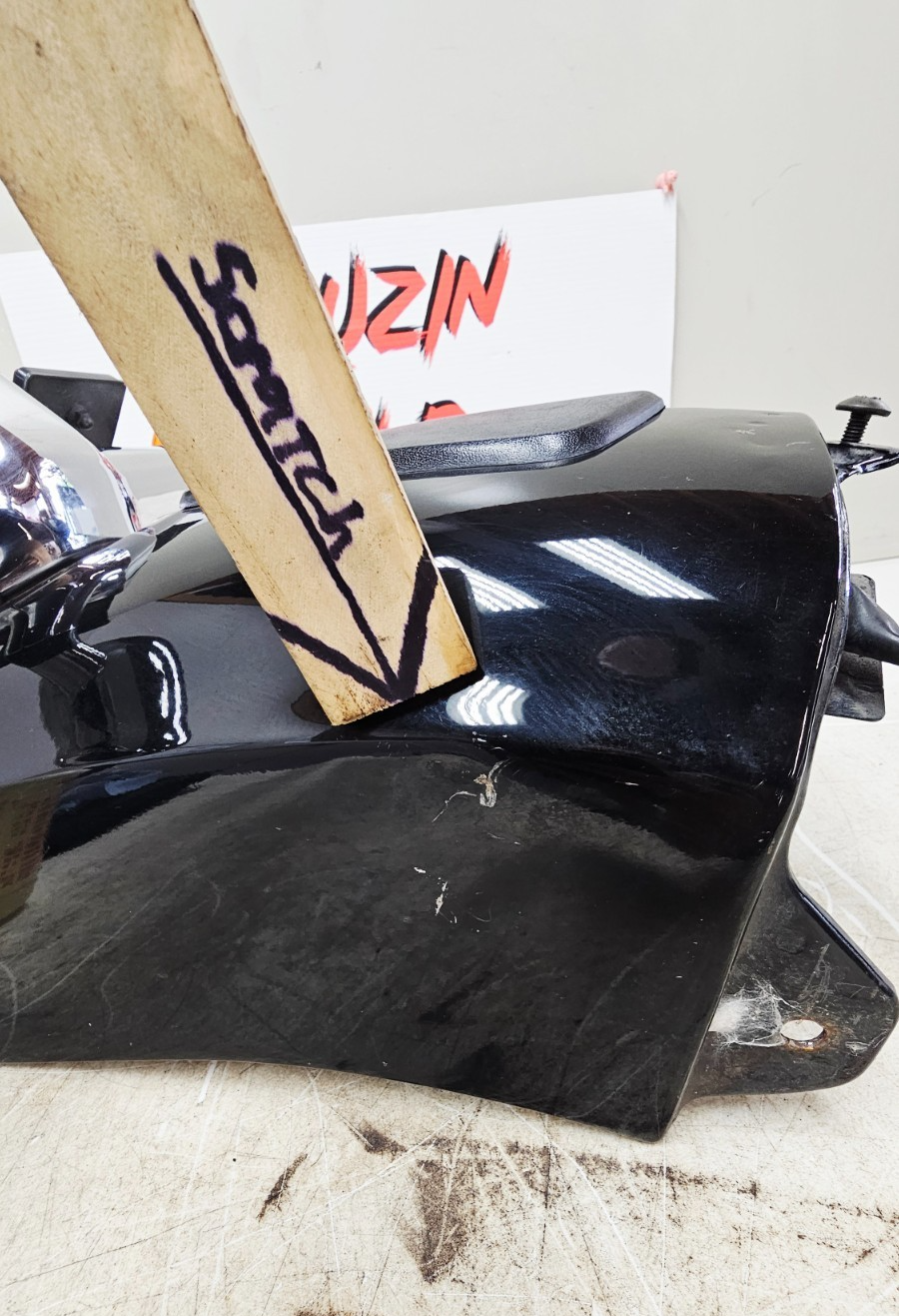 2000 HONDA VALKYRIE INTERSTATE Rear Back Fender Mudguard Turn Signal Light