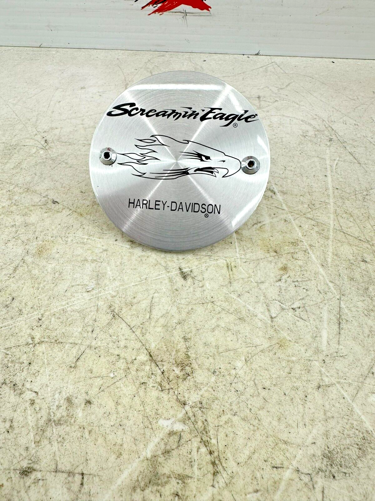 1999 HARLEY SOFTAIL Screamin Eagle Nose Cone Cam Cover Filler