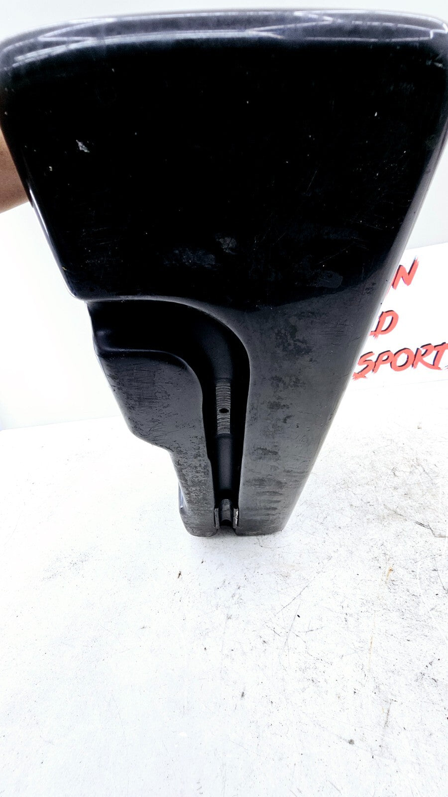 2002 HARLEY ELECTRA GLIDE Right Saddlebag Housing & Lid OEM HD Black Paint