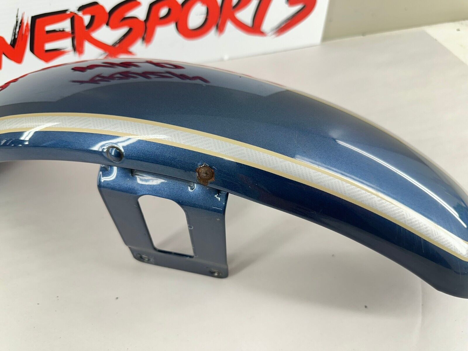 2003 Harley Davidson Sportster Front Fender 100th Anniversary Gun Metal Gray