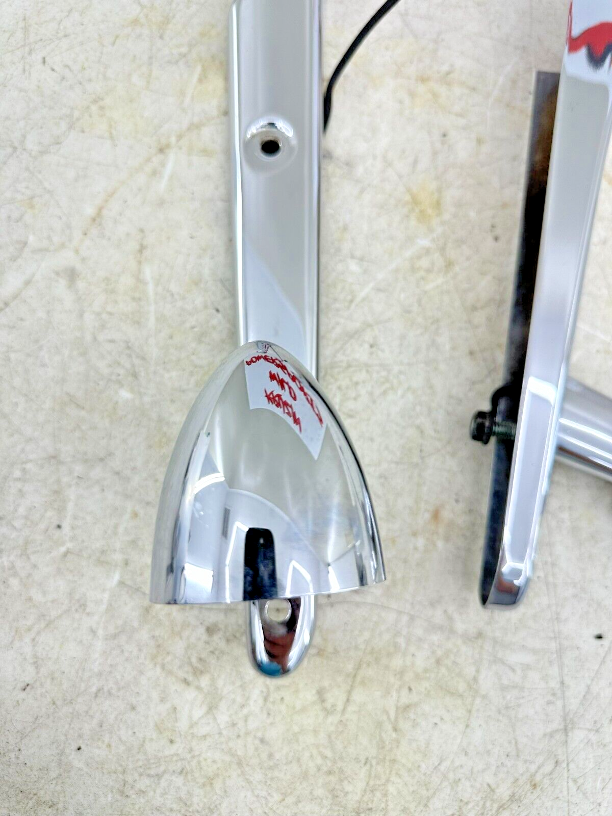 2004 UP HARLEY DAVIDSON SPORTSTER Chrome Right Left Turn Signals+ Strut Arm