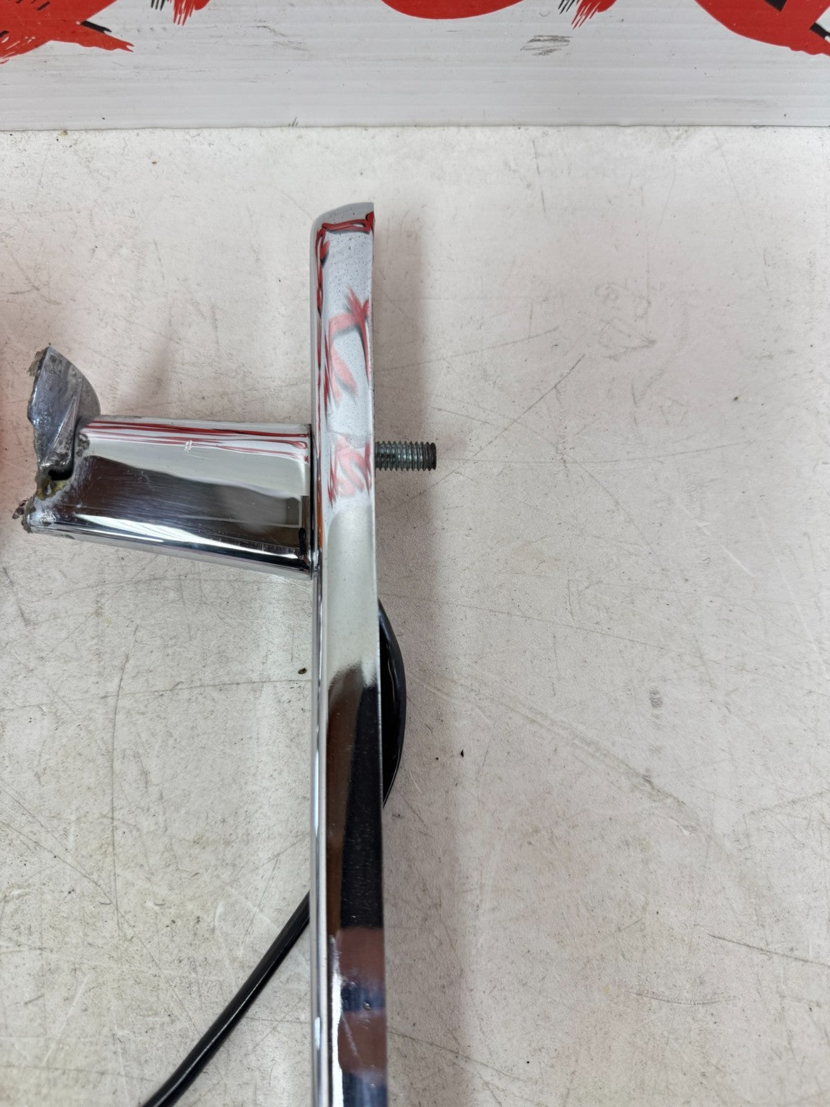 1997 Harley Davidson Sportster Rear Fender Frame Strut Covers & Turn Signal