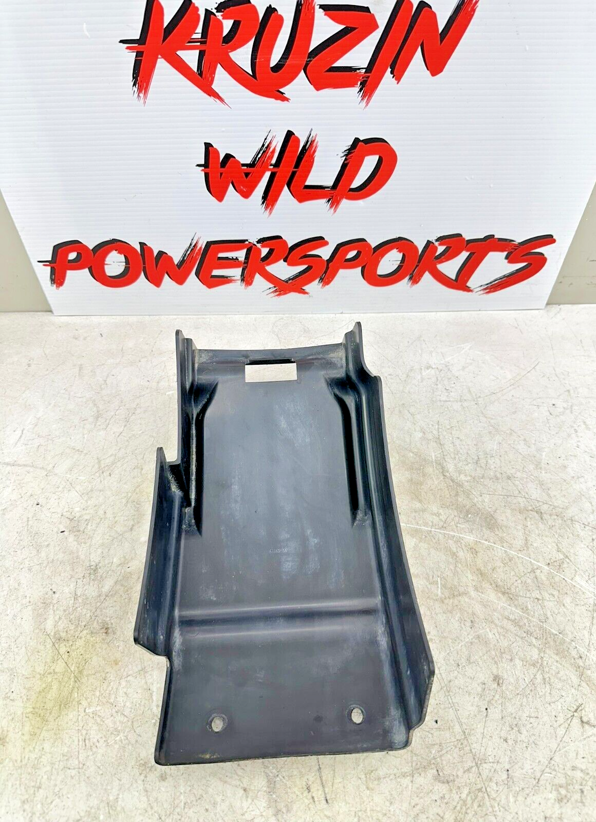 2002 HARLEY SOFTAIL Rear Wheel Mud Flap Swing Arm Filler Panel