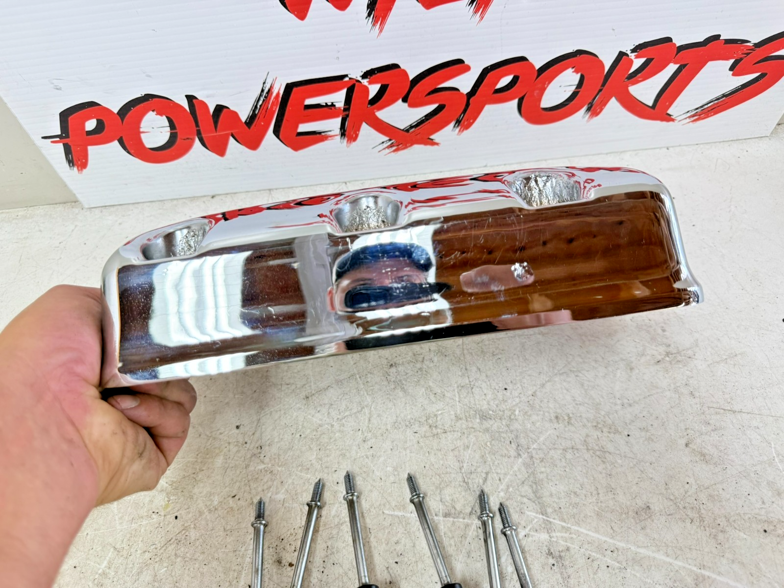2001 HONDA VALKYRIE INTERSTATE  Valve Head Chrome Cover Bolts + MTG Hardware
