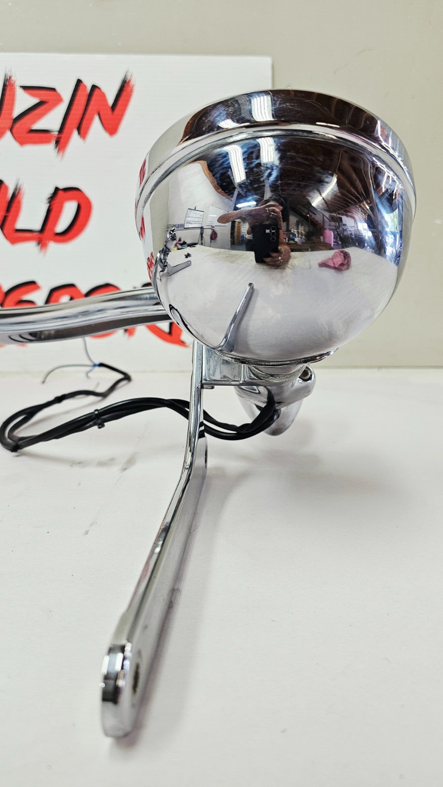 1995 HARLEY SOFTAIL Arlen Ness Passing Highway Spot Light Bar LED Turn Signal