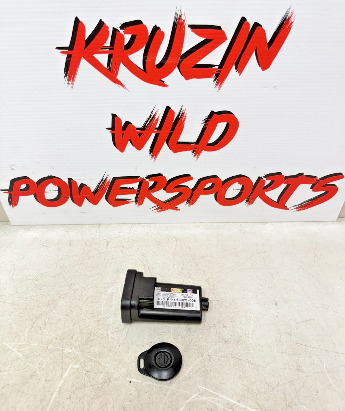 2003 HARLEY ELECTRA GLIDE TSSM Turn Signal Security Module Flasher Relay w/ Fob