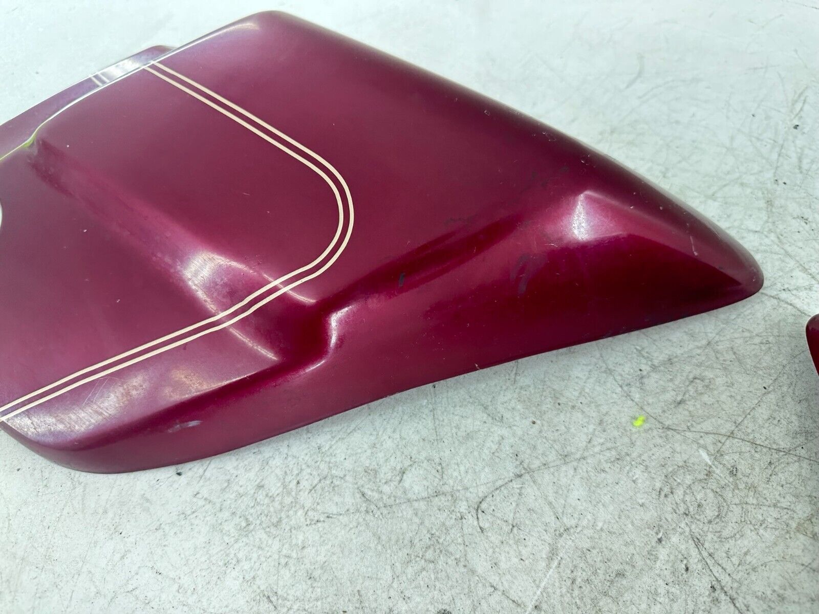 2004 HARLEY FLH ELECTRA GLIDE Right Left Side Cover Fairing Red 66250-97
