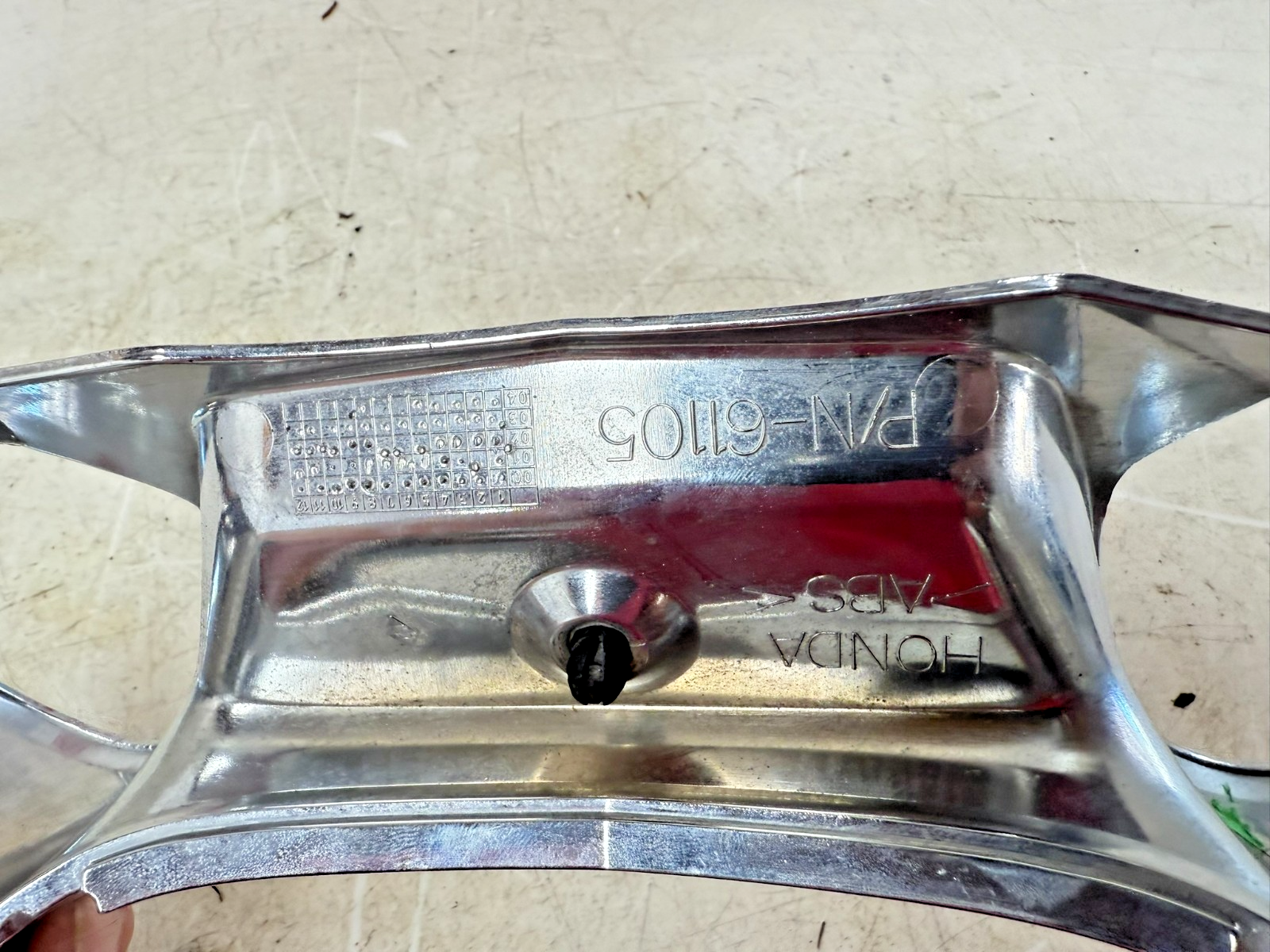 2002 Honda Goldwing GL1800 Front Fork Cover Guard Chrome
